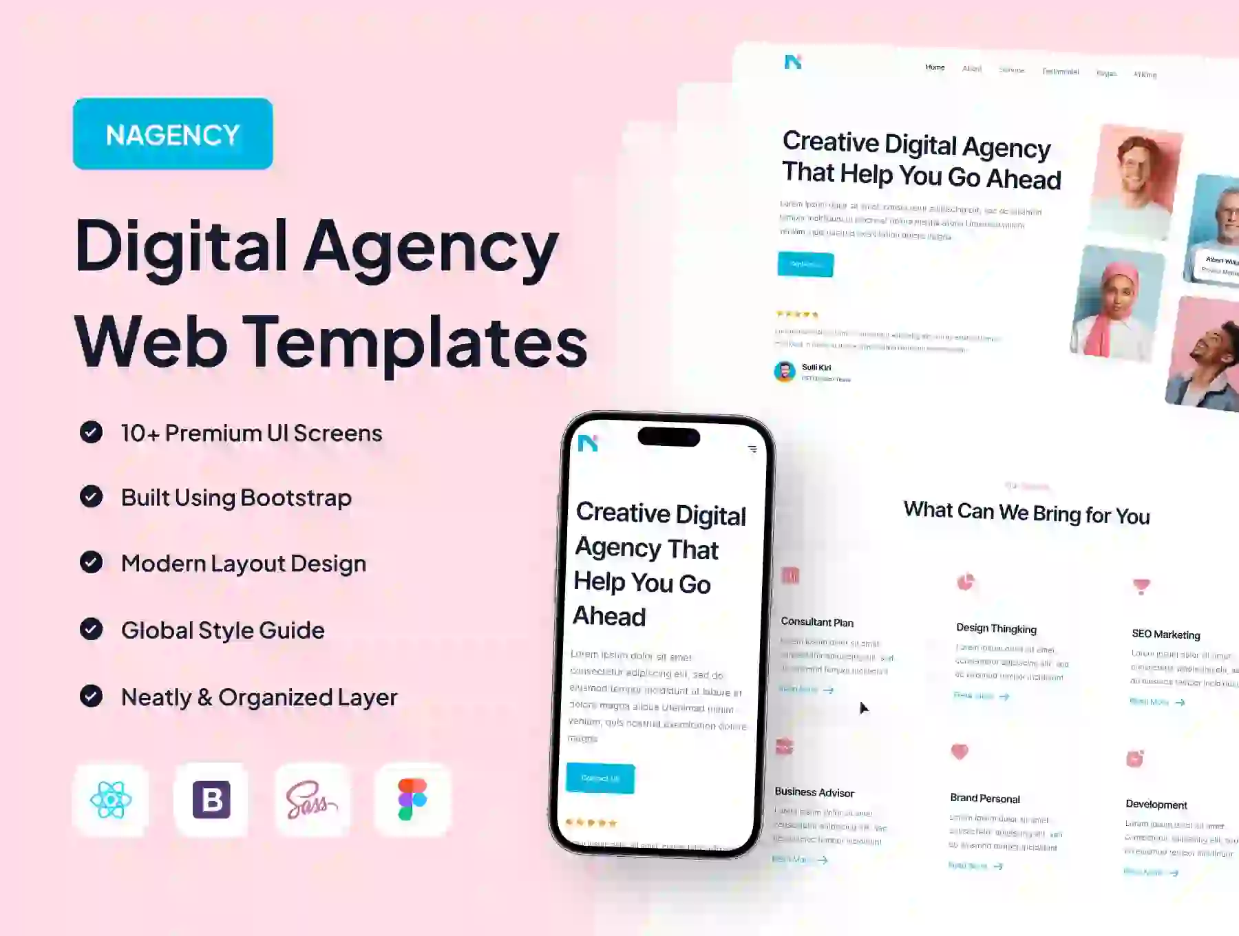 Digital Agency Web Templates