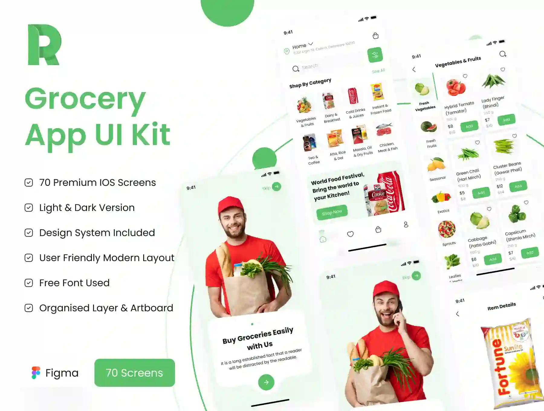 Grocery App UI Kit