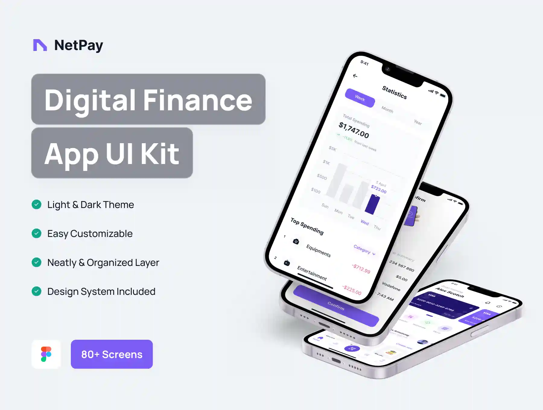Netpay - Financial & Digital Wallet App UI Kit