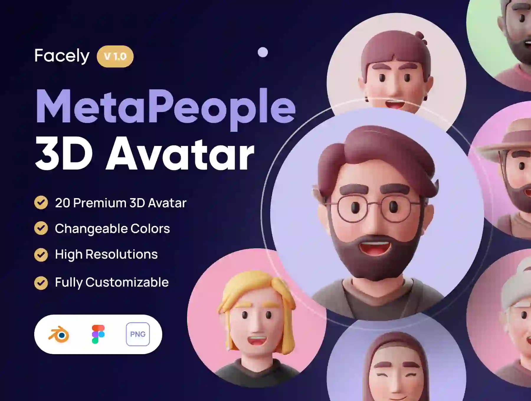 Facely - MetaPeople 3D Avatar